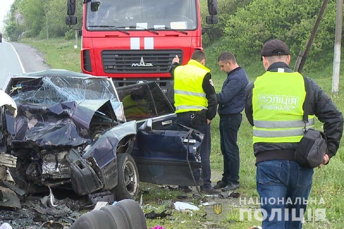 На Вінниччині в ДТП загинули четверо людей