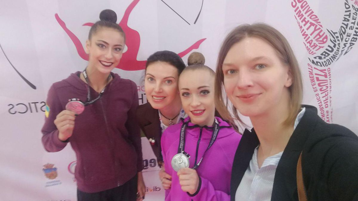 Львів’янка Христина Погранична виборола срібло на етапі Кубка світу з художньої гімнастики