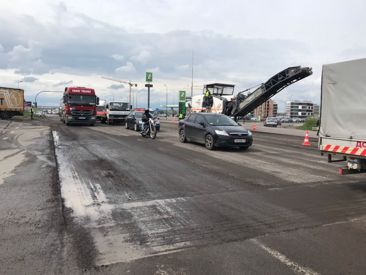 Через будівництво кільця у Сокільниках на об’їзній Львова обмежуватимуть рух
