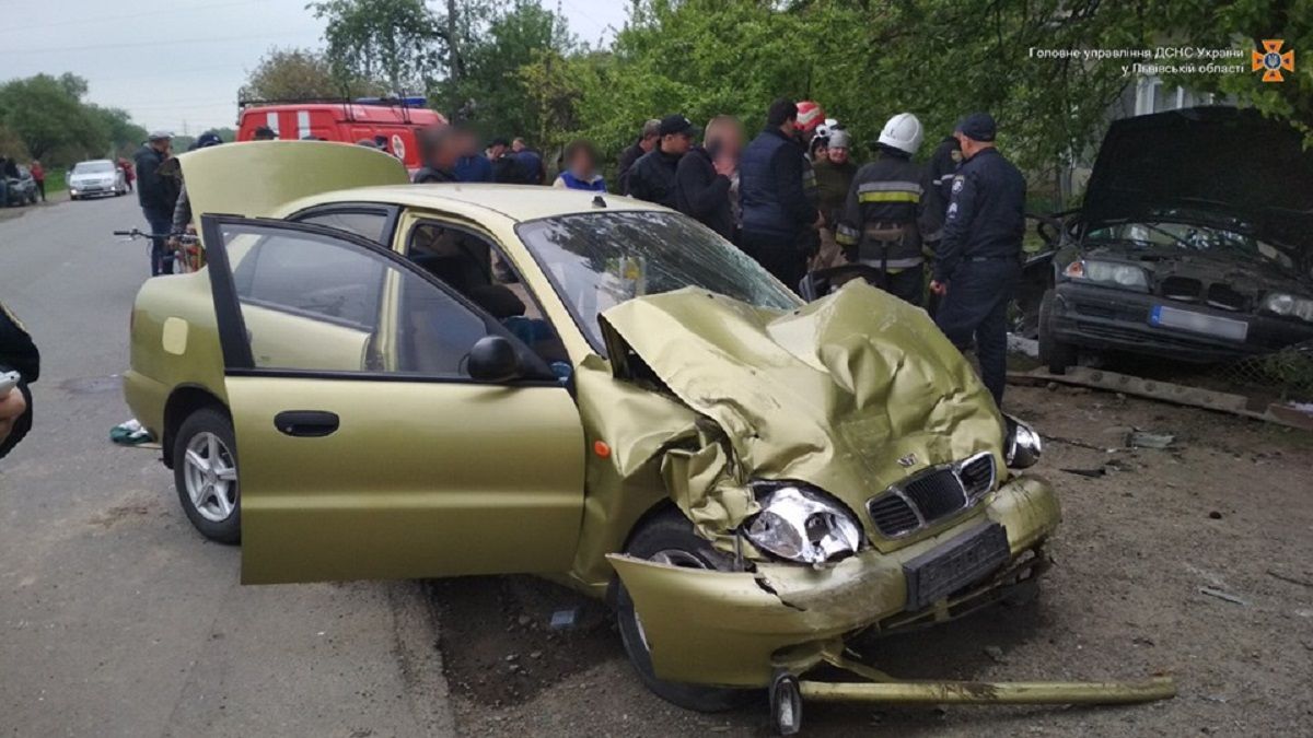 У ДТП на Стрийщині травмувалися двоє дітей та троє дорослих