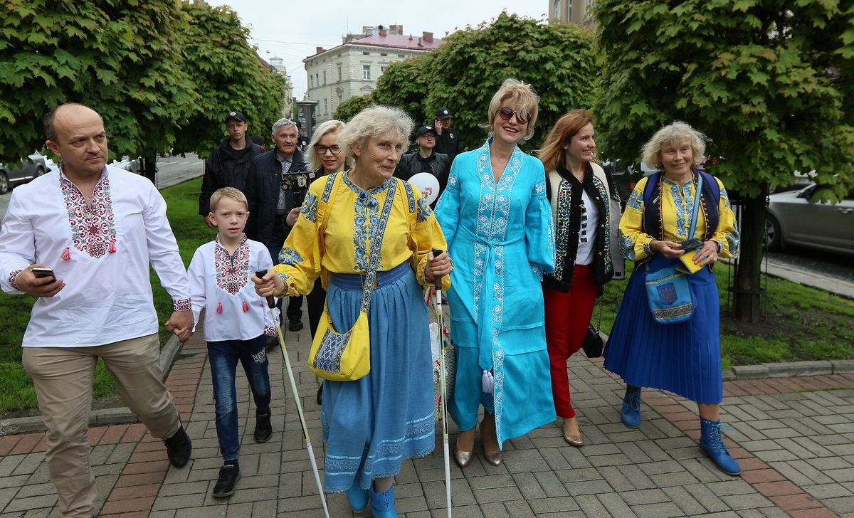 Львів'яни відзначили День вишиванки святковою ходою та концертом