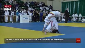 Понад півтисячі спортсменів позмагалися у Львові на міжнародному «Lion judo cup»