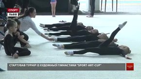 Майже півтисячі гімнасток змагаються на дебютному турнірі «Sport-Art-Cup»