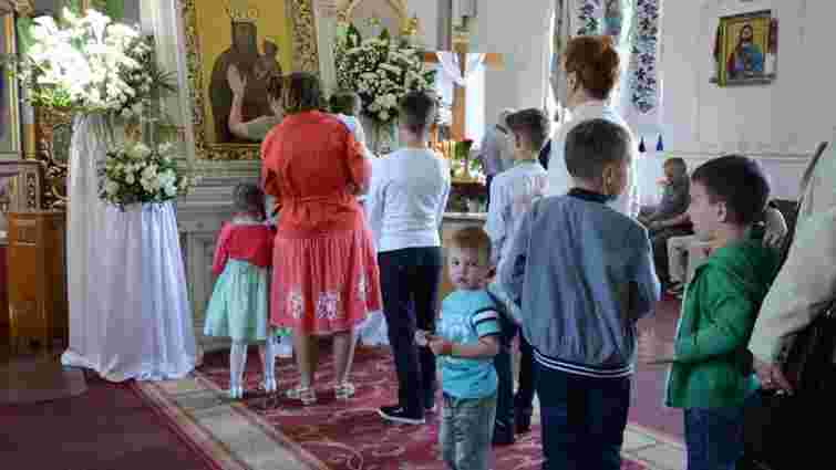 До кінця тижня у львівському храмі перебуватиме чудотворна ікона Зарваницької Божої Матері