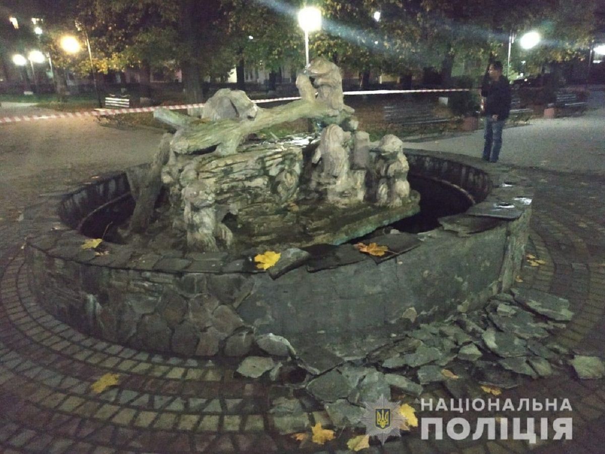 Суд виніс вирок 41-річному чоловіку, який підірвав  фонтан в Бібрці