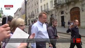 Садовий зустрівся із протестувальниками, які штурмували Ратушу 