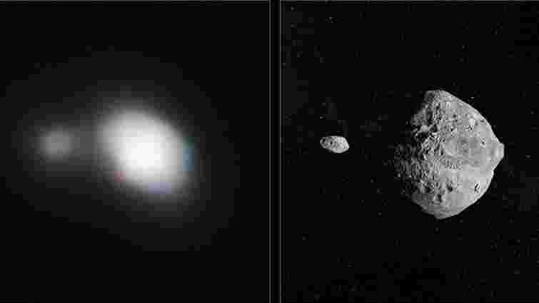 Європейська обсерваторія поширила фото подвійного астероїда, що пролетів неподалік від Землі