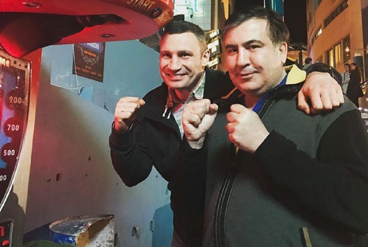 Кличко запропонував Саакашвілі стати главою партії УДАР