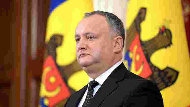 Конституційний суд Молдови відсторонив від посади президента Ігоря Додона