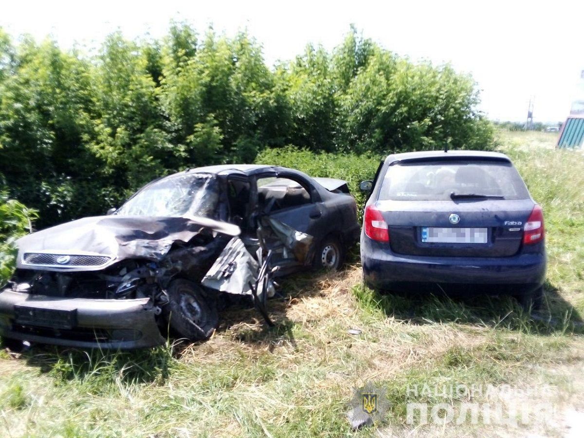 У подвійному зіткненні авто в Городку загинув львів’янин