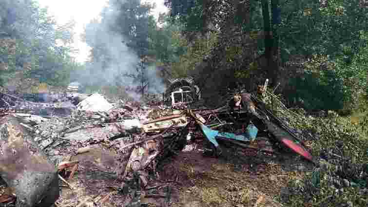 У Полтавській області згорів літак АН-2 після аварійної посадки