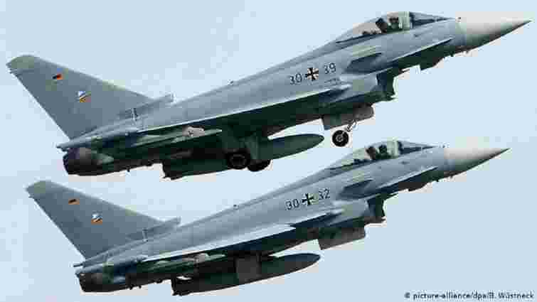 У Німеччині під час тренувань розбилися два винищувачі Eurofighter