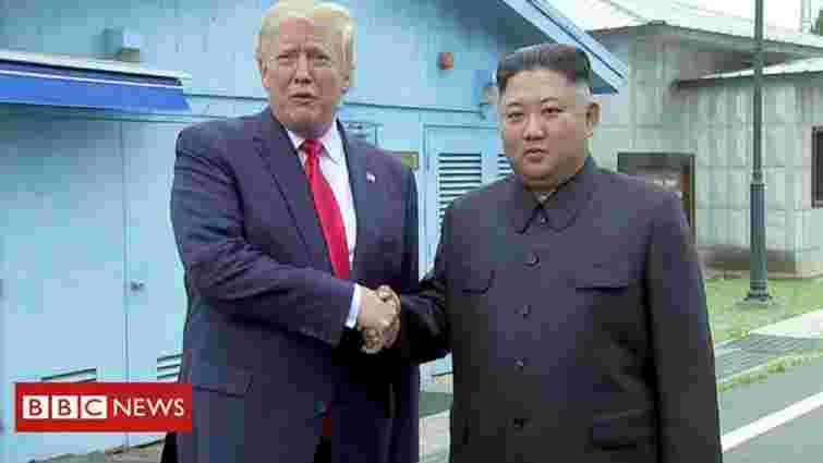 Трамп першим з американських президентів потрапив на територію Північної Кореї