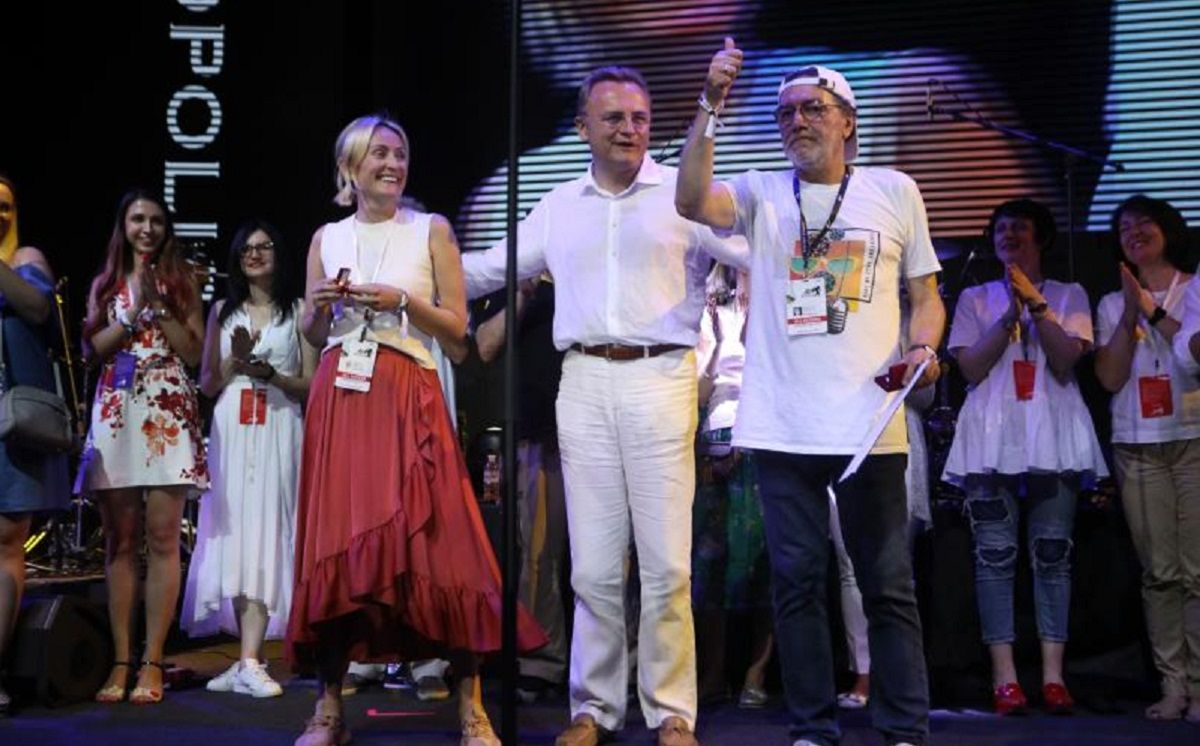 Андрій Садовий вручив «Золоті герби міста» організаторам Leopolis Jazz Fest