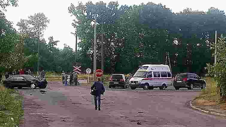 Швидкісний поїзд Інтерсіті «Київ-Львів» зіткнувся з автомобілем
