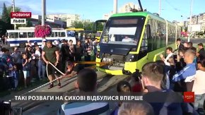 Львівські силачі влаштували богатирські розваги на Сихові