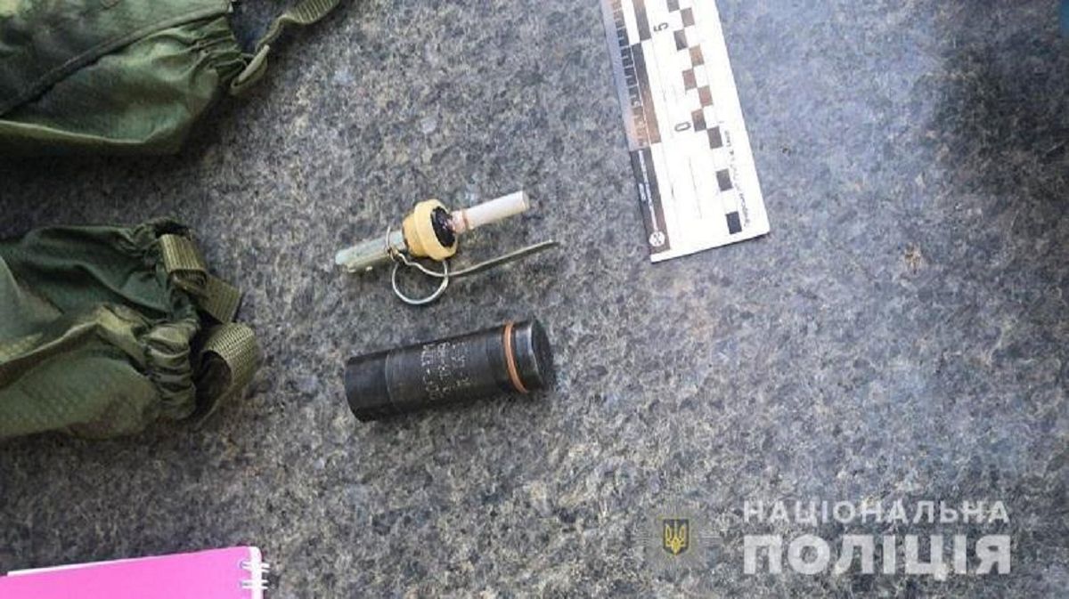 Біля Верховної Ради поліція затримала дезертира з гранатою