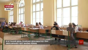У львівських вишах закінчили приймати документи абітурієнтів, яких зарахували на бюджет