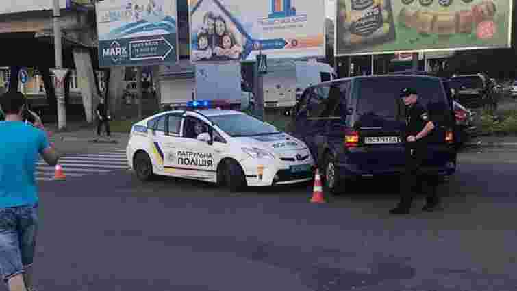 Службове авто патрульної поліції потрапило у Львові у ДТП