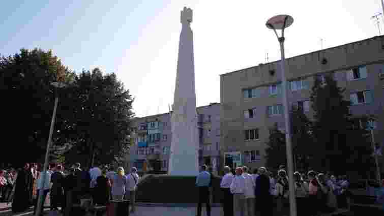 На Знесінні відкрили пам’ятник Січовим стрільцям