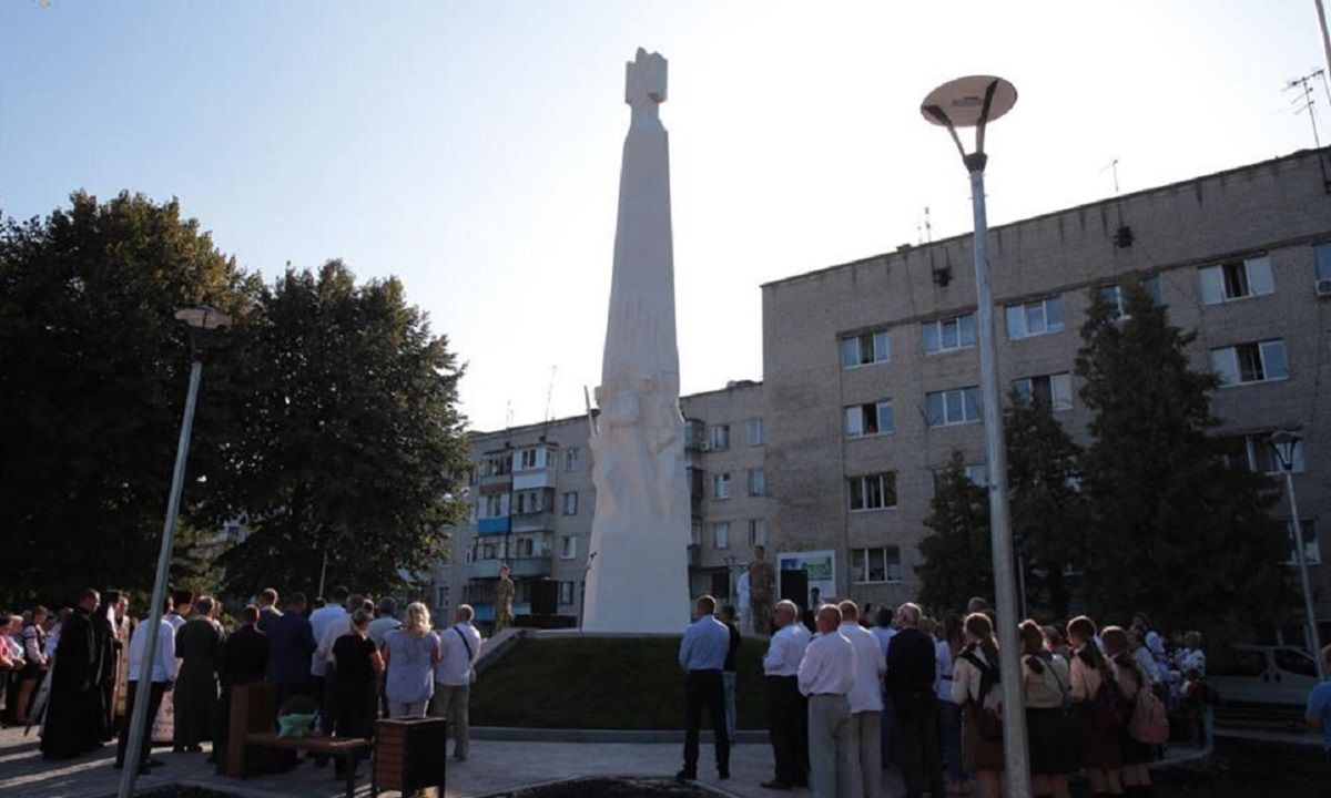 На Знесінні відкрили пам’ятник Січовим стрільцям