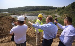 На Грибовицькому сміттєзвалищі почали технічну рекультивацію