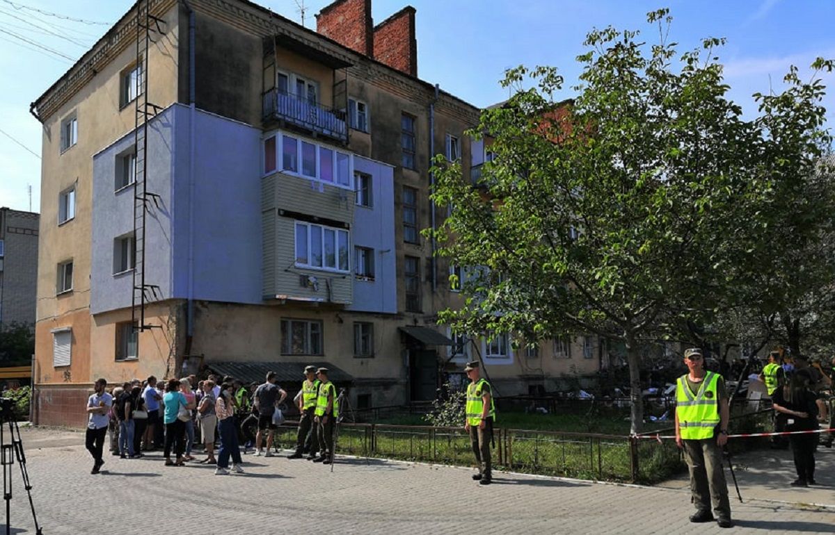 Суд наклав арешт на обвалений будинок у Дрогобичі 