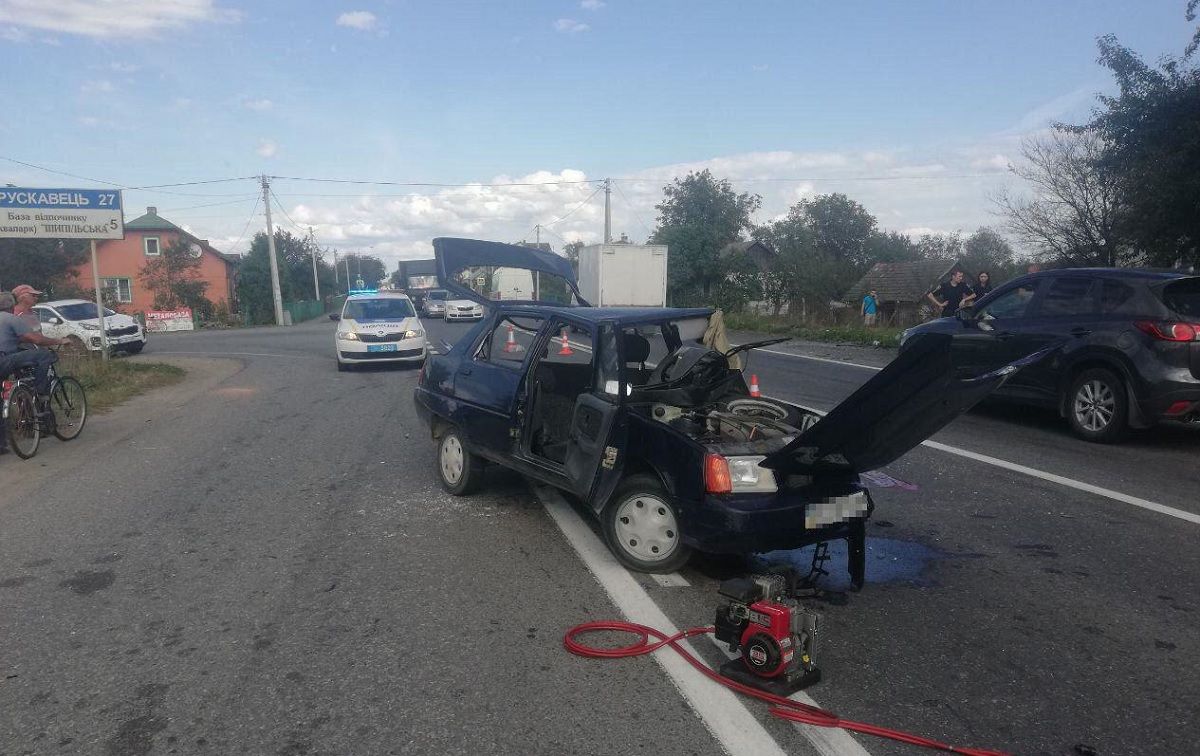 На трасі Київ-Чоп у Стрийському районі внаслідок ДТП загинув водій Таврії