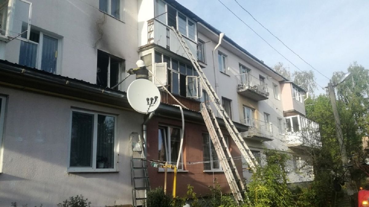 У Бродах внаслідок пожежі у квартирі загинув 86-річний власник