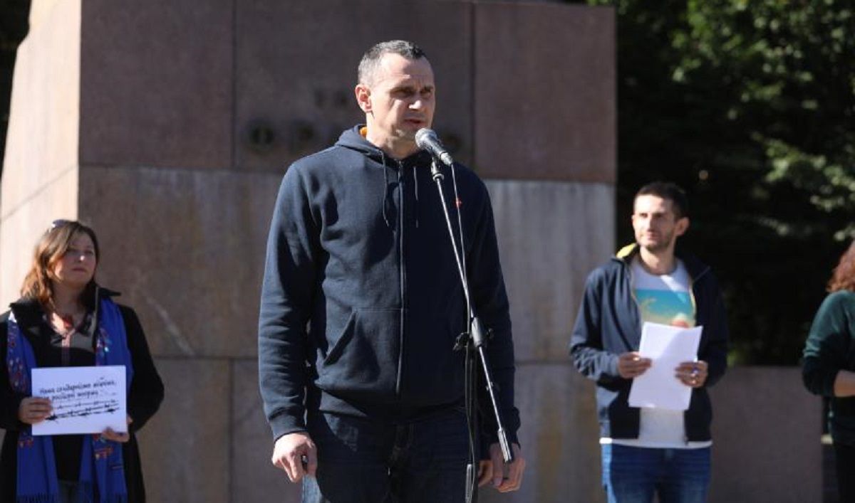 У Львові відбувся марафон на підтримку українських політв’язнів за участі Олега Сенцова
