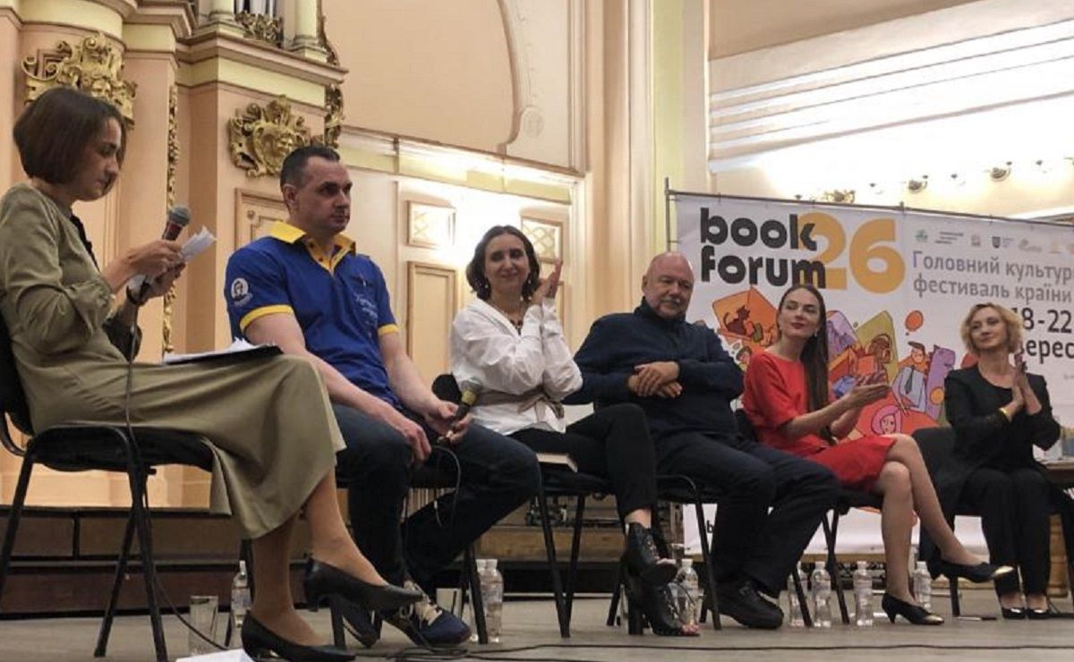 Олег Сенцов презентував у Львові свою книгу «Маркетер»