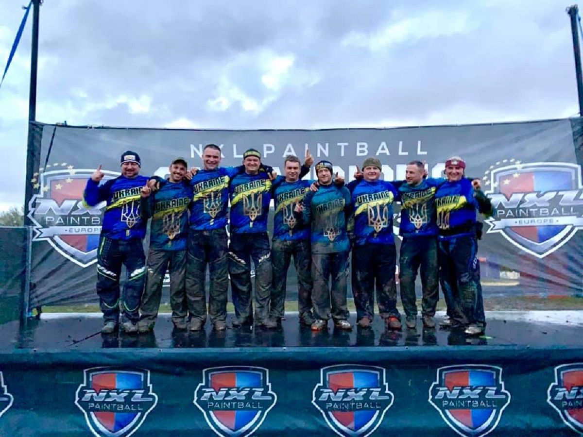 Вперше в історії збірна України перемогла на чемпіонаті світу з пейнтболу