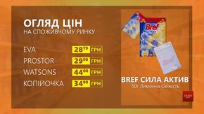 Огляд цін на Bref Сила Актив у мережевих магазинах