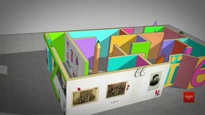 Уперше в Україні з книжки «Франко від А до Я» створили лабіринт, площею 60 квадратних метрів