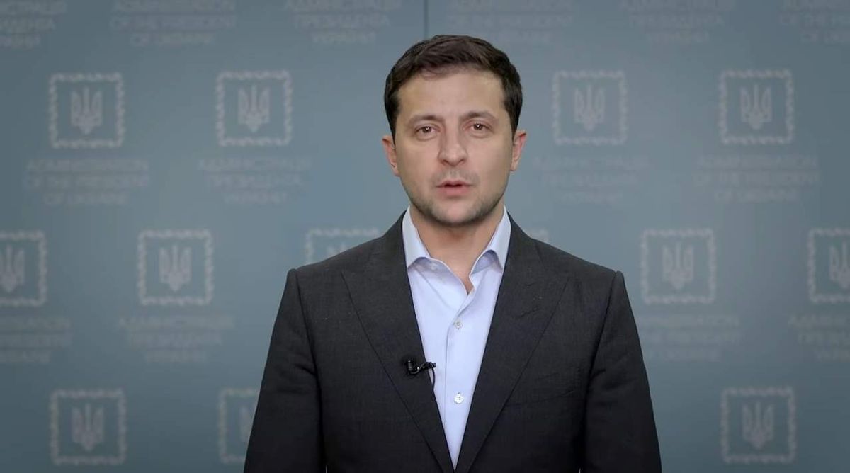 Зеленський відреагував на протести через «формулу Штайнмаєра»