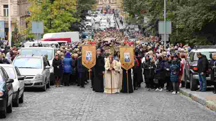 Тисячі львів'ян пройшлися вулицями міста під час молитовної ходи