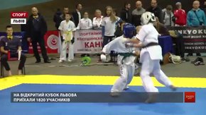 Майже дві тисячі дітей змагалися за кубок Львова з кіокушинкай карате