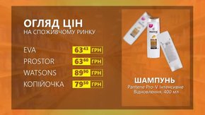 Огляд цін на шампунь Pantene Pro-V у мережевих магазинах