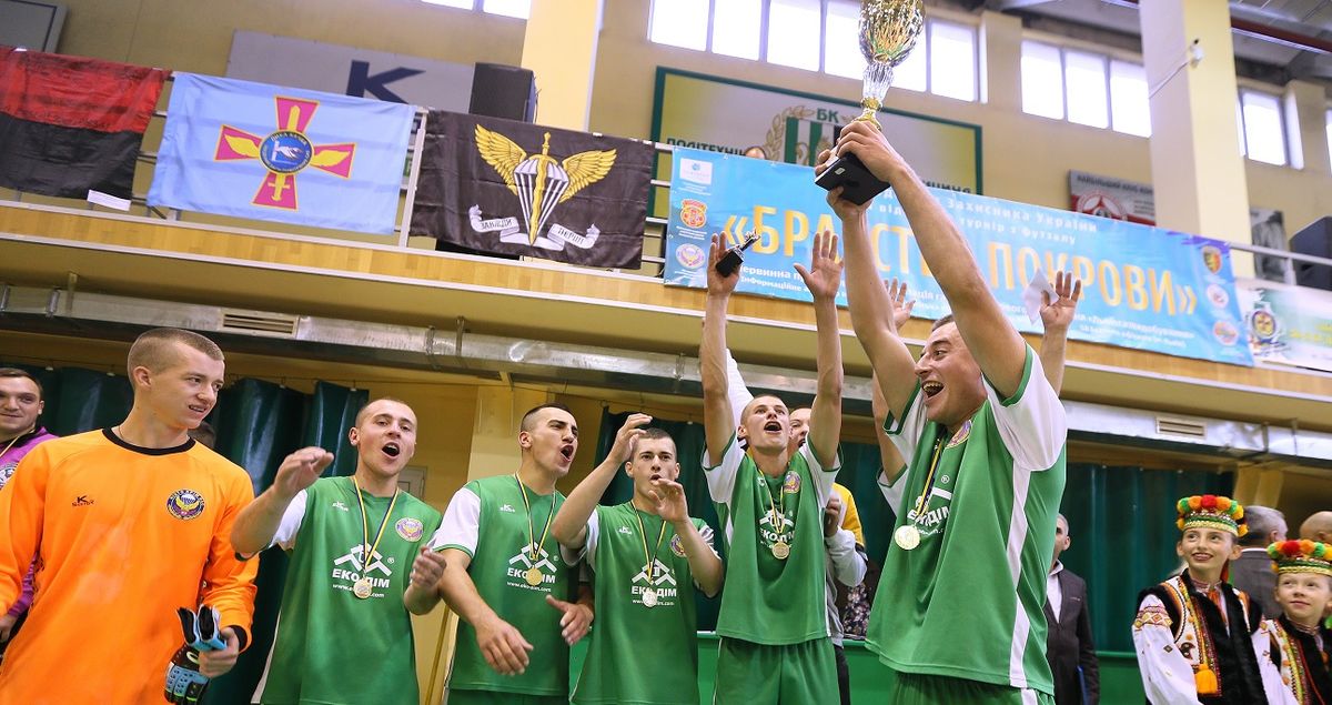 Львівські десантники перемогли у футзальному турнірі серед військових