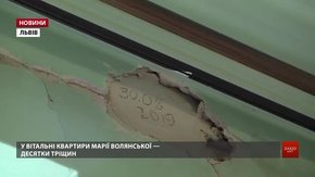 На Замарстинівській укріплять будинок, в якому після прокладання колектора посилились тріщини