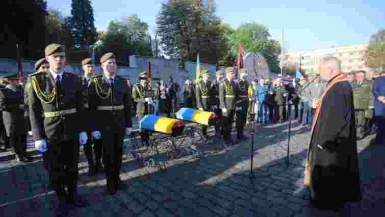 На Личаківському кладовищі перепоховали двох воїнів УПА