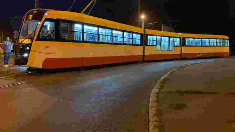 В Одесі випробували найдовший в Україні трамвай 