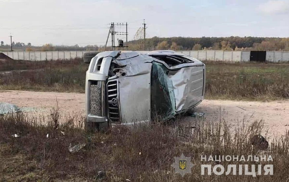 На Київщині 14-річний підліток розбився на смерть за кермом батьківського джипа