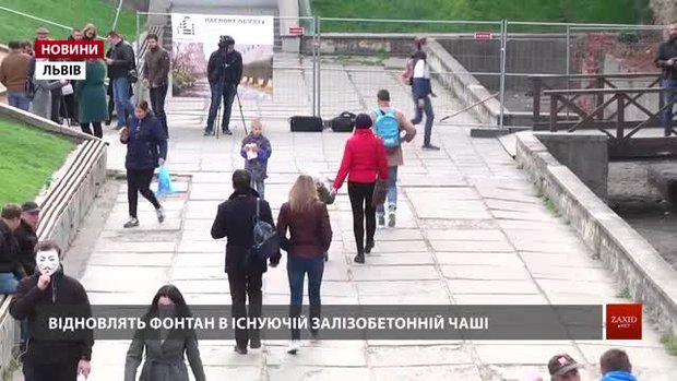 У Львові починають облаштовувати громадський простір біля Бернардинського дворика