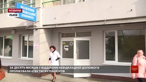 Від початку року відділення невідкладної допомоги 8-ї лікарні прийняло майже 7 тисяч пацієнтів