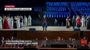 Українці вперше виконали у Єгипті біля давнього храму оперу «Аїда» Джузеппе Верді