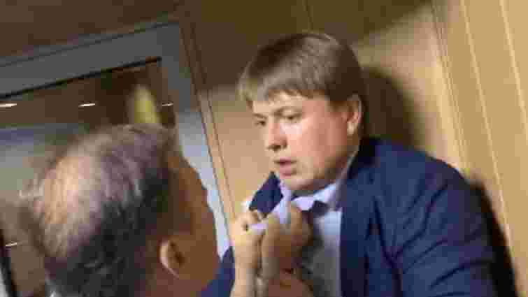 Олег Ляшко побився з нардепом від «СН» Андрієм Герусом в аеропорту «Бориспіль»
