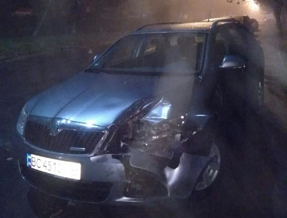 У Львові активісти затримали п’яного водія, який скоїв ДТП та намагався втекти