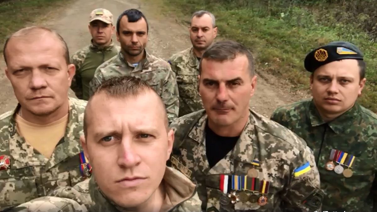 Група близьких до Дубневича атовців записала ролик на його підтримку