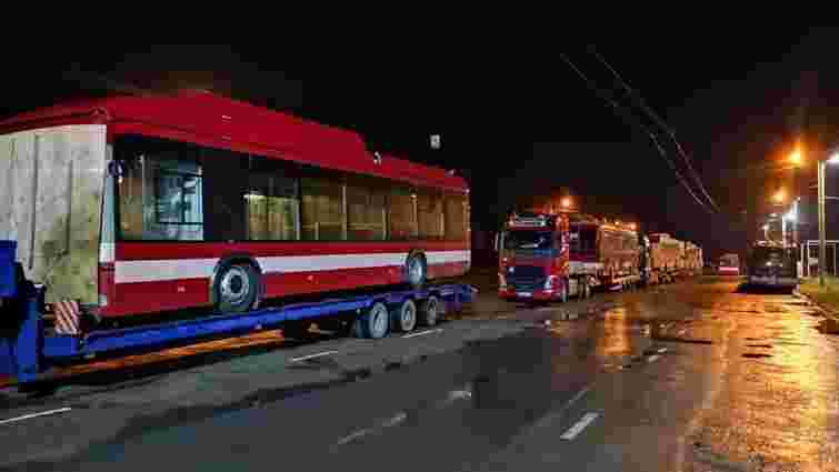 До Івано-Франківська почали прибувати білоруські тролейбуси з кондиціонерами